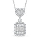 10K 0.35ct Diamond Pendant