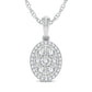 14K 0.25ct Diamond Pendant