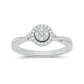 10K 0.25CT Diamond Ring