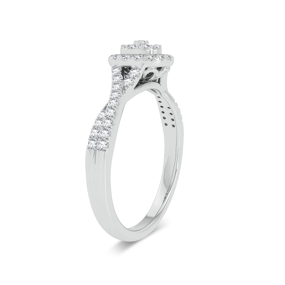 10K 0.25CT Diamond Ring