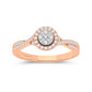 10K 0.25CT Diamond Ring