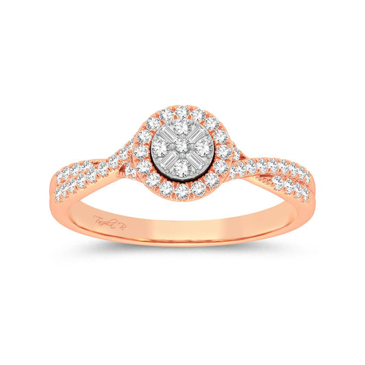 10K 0.25CT Diamond Ring