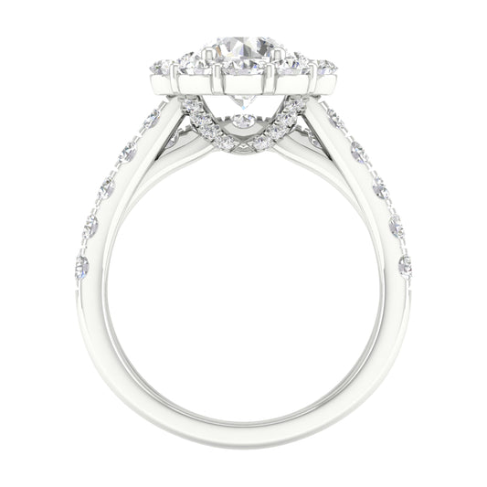 14K 3.00CT Lab Grown Bridal Ring