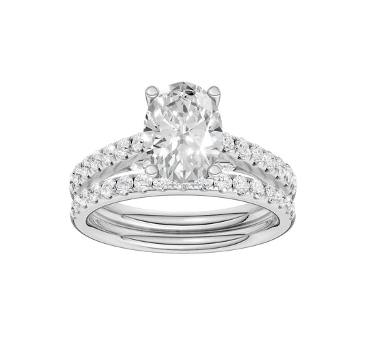 14K 2.33CT Lab Grown Diamond Bridal