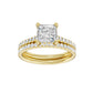 14K 2.50CT  Lab Diamond Bridal Ring