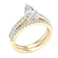 14K 2.33CT Lab Grown Bridal Set