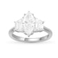 14K 3.17CT Lab Grown Diamond Ring