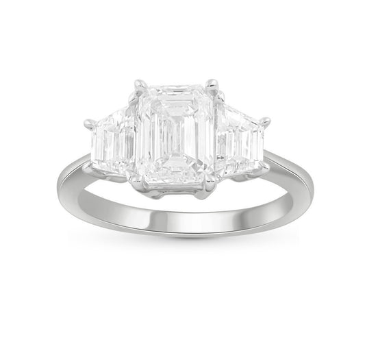 14K 3.20CT Lab Grown Diamond Ring