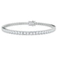 14K 7.00ct Lab Grown Diamond Bracelet