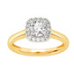 14K 1.00CT Lab Grown Diamond Ring