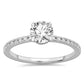 14K 1.00CT Certified Lab Grown Diamond Ring