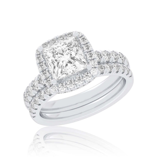 14K 1.62CT Certified Lab Grown Bridal Ring