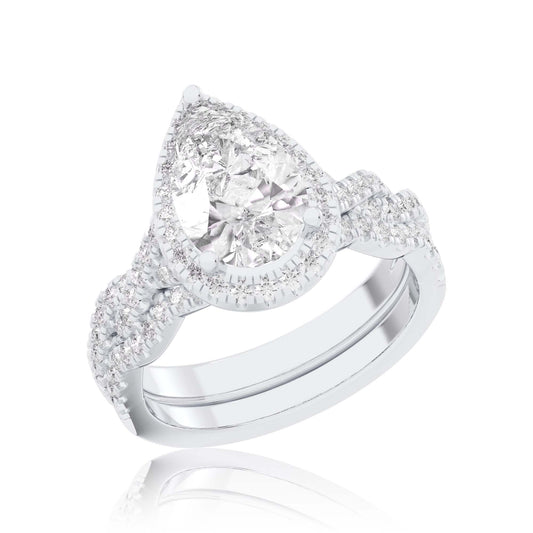 14K 2.64CT Lab Grown Diamond Bridal