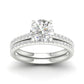 14K 2.50CT  Lab Diamond Bridal Ring