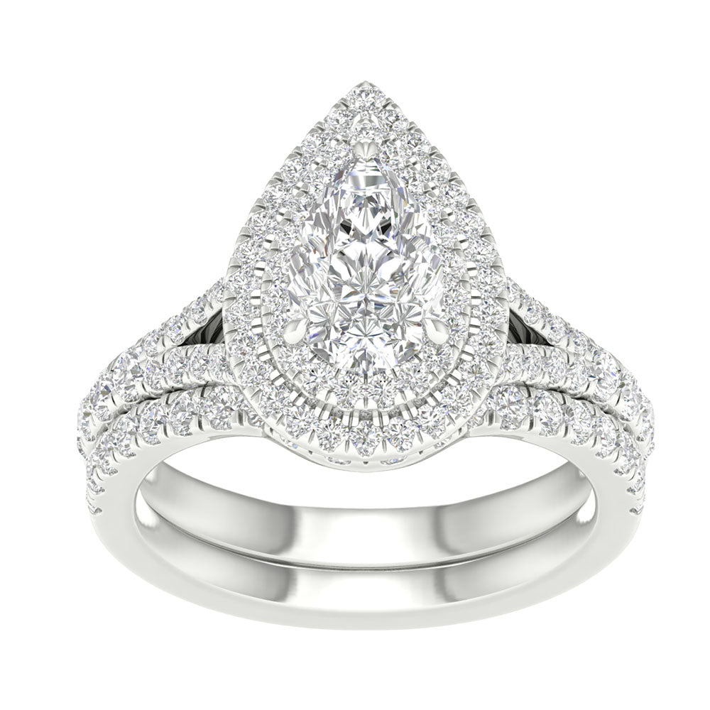 14K 1.75CT Certified Lab Grown Engagement Ring