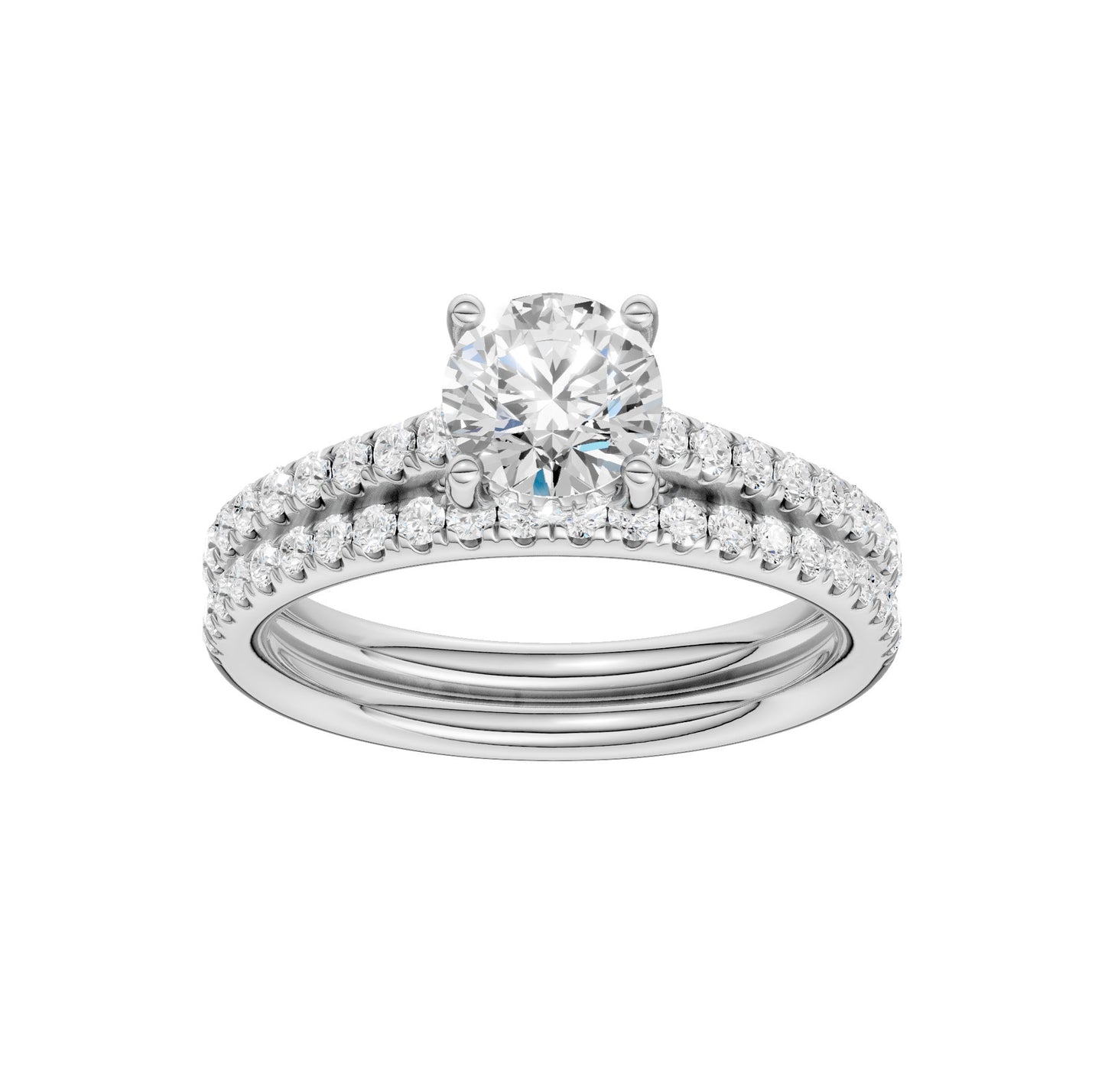 14K 1.50CT Lab Grown Diamond Bridal