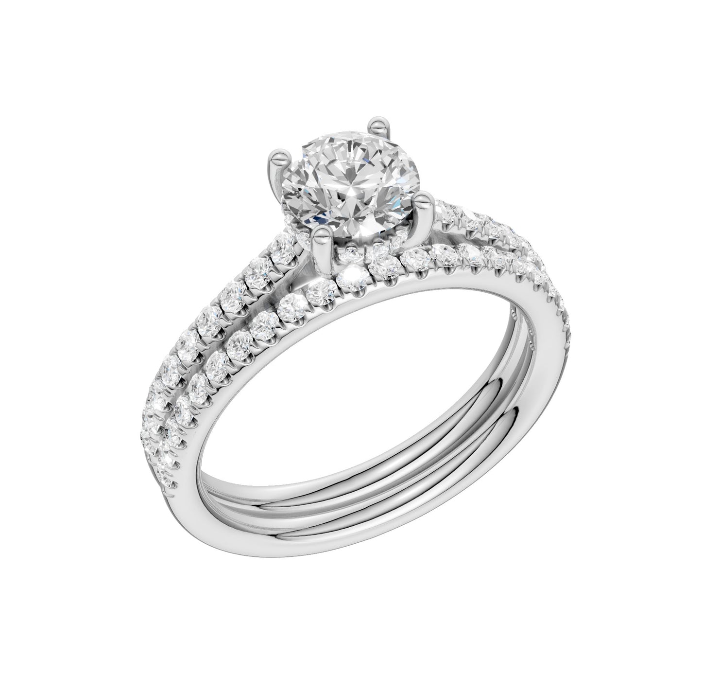 14K 1.50CT Lab Grown Diamond Bridal