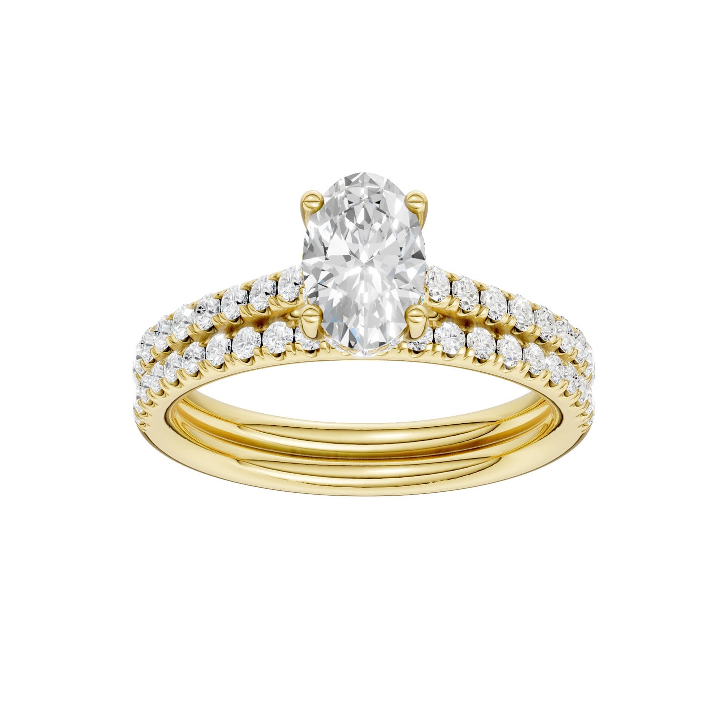 14K 1.50CT Lab Grown Diamond Bridal