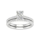 14K 1.50CT Certified Lab Grown Diamond Bridal Set