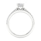 14K 1.50CT Certified Lab Grown Diamond Bridal Set