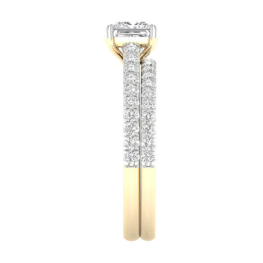 14K 1.50CT Certified Lab Grown Diamond Bridal