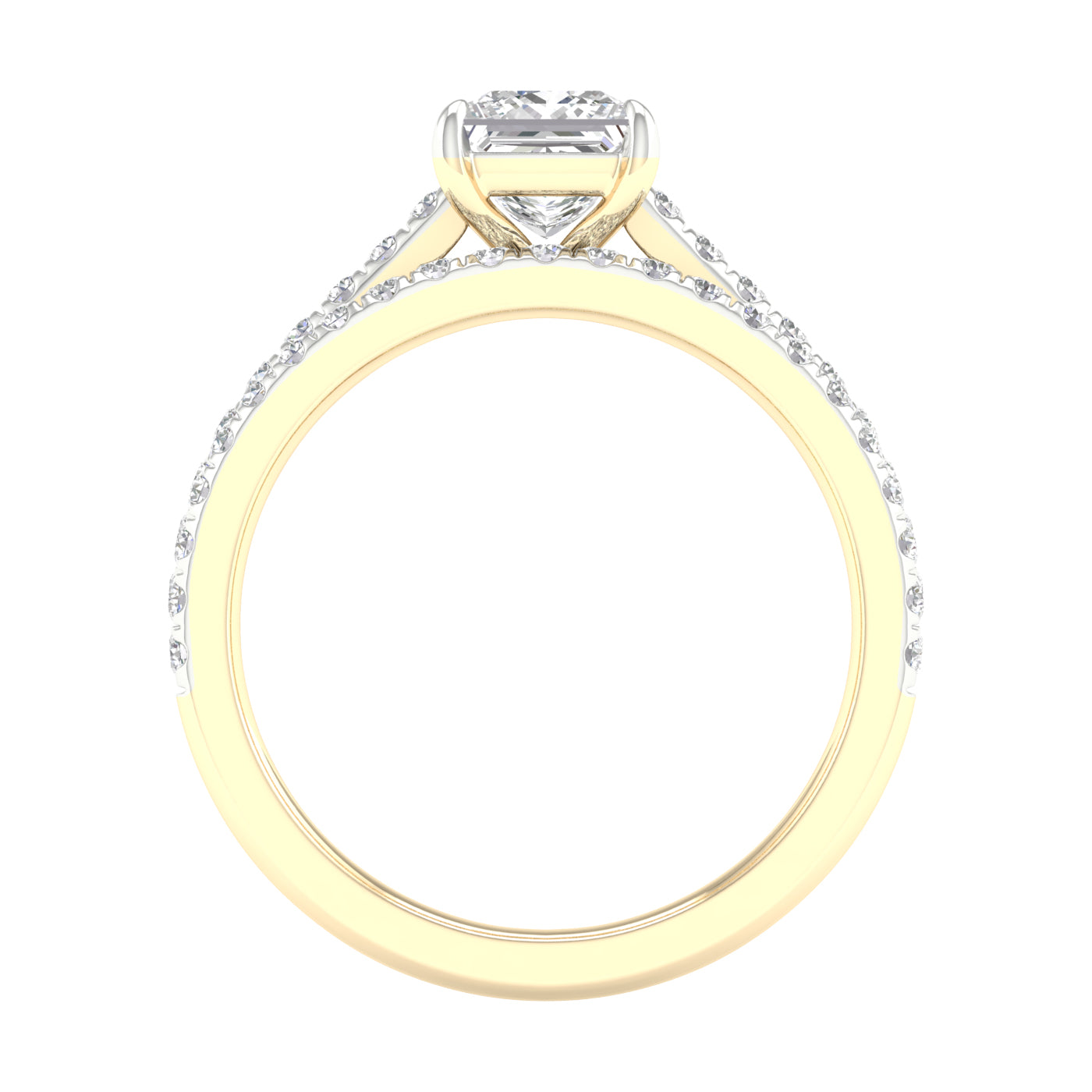 14K 1.50CT Certified Lab Grown Diamond Bridal