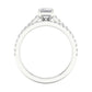 14K 1.50CT Certified Lab Grown Diamond Bridal Set