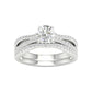 14K 1.40CT Lab Grown Diamond Bridal Set