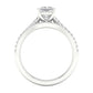 Certified Lab Grown 14K 1.40CT Diamond Bridal Set