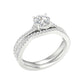 14K 1.40CT Lab Grown Diamond Bridal Set