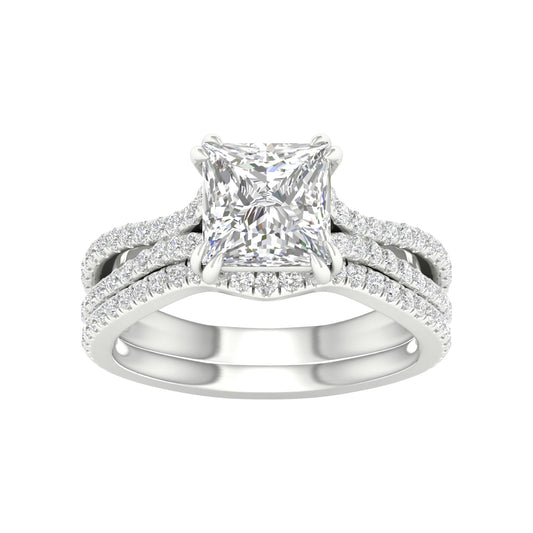 14K 2.50CT Certified Lab Grown Diamond Bridal