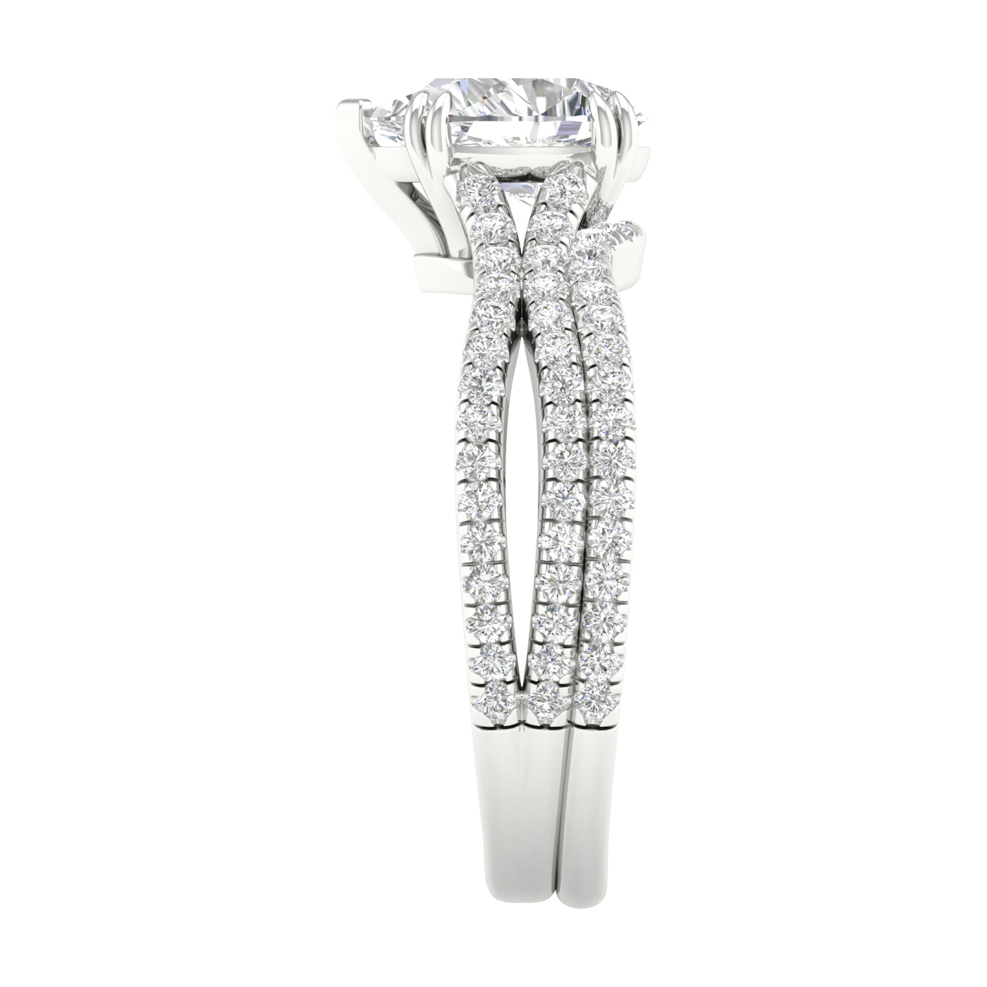 14K 1.50CT  Lab Grown Diamond Bridal