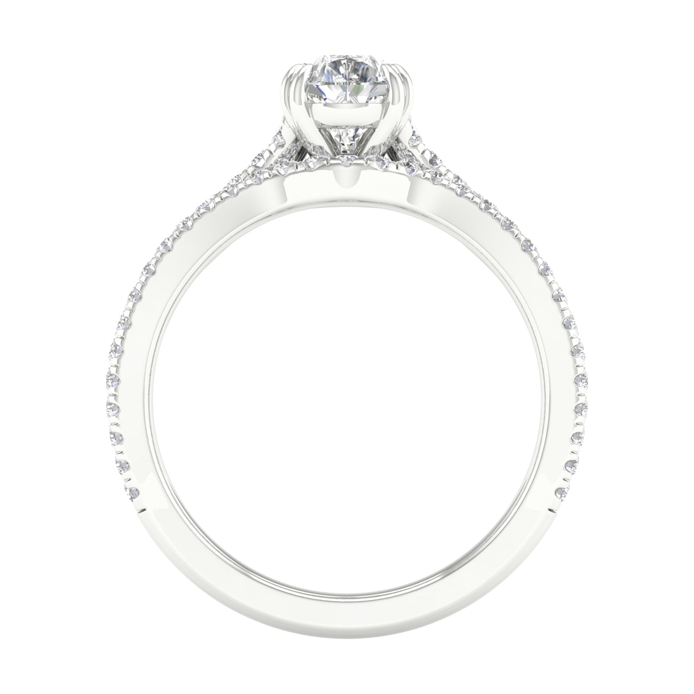 14K 1.50CT  Lab Grown Diamond Bridal