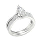 14K 1.50CT  Lab Grown Diamond Bridal