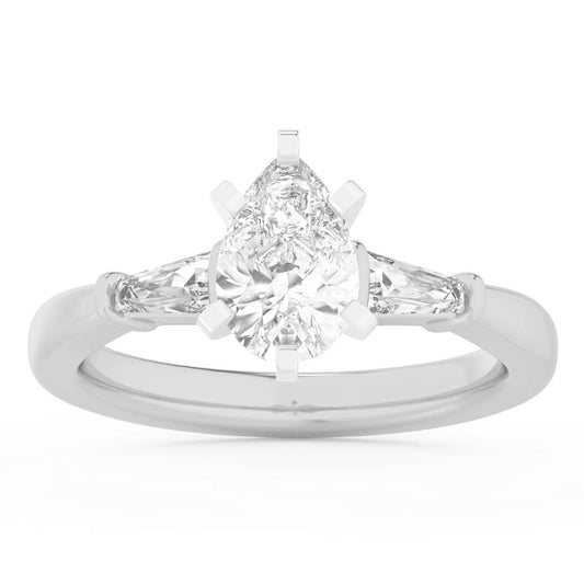 14K 1.40CT Lab Grown Diamond Ring