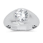 14K 2.00CT Certified Lab Grown Mens Ring