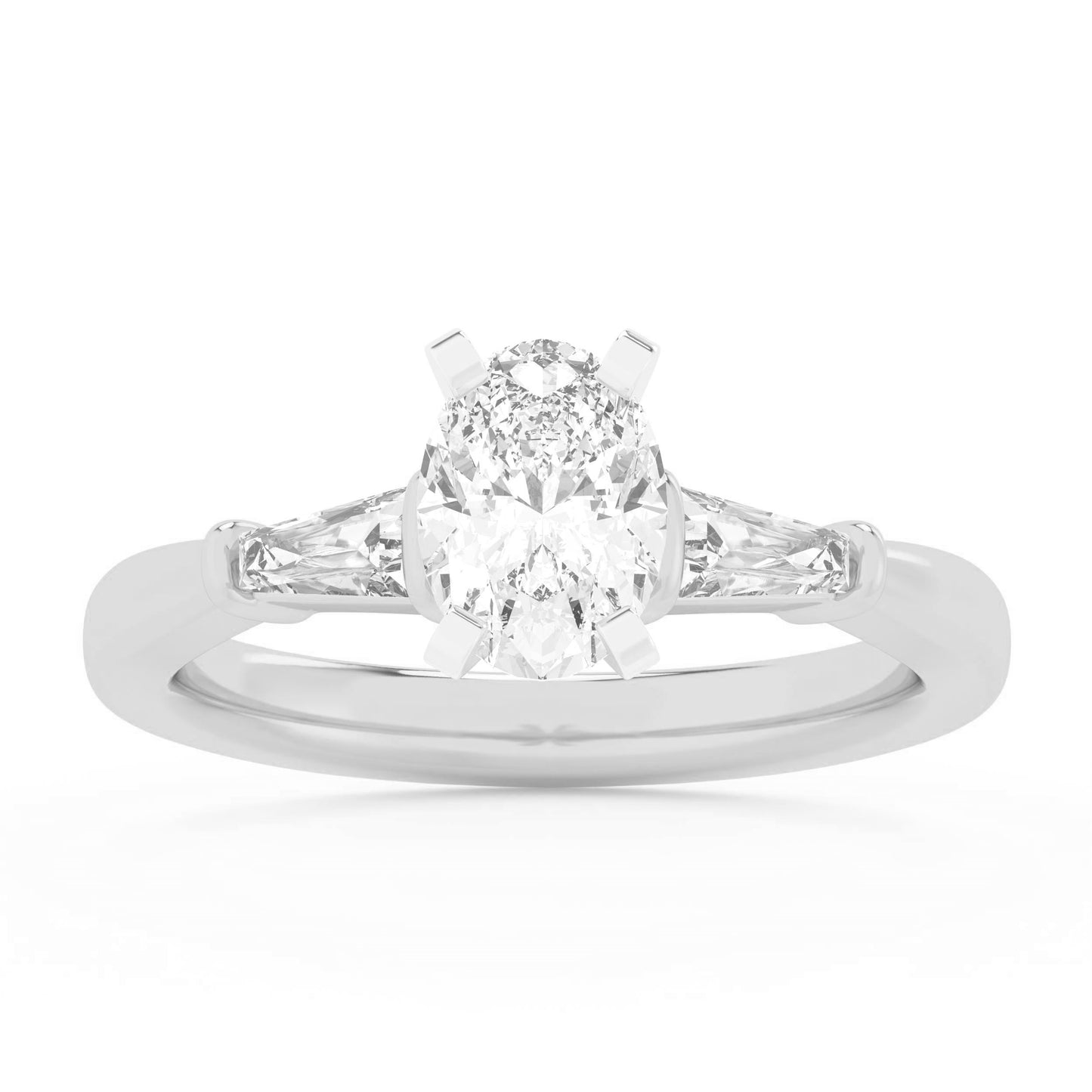 14K 2.61CT Lab Lab Grown Diamond Ring