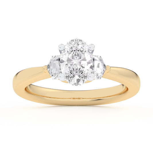 14K 1.28CT Lab Grown Diamond Ring