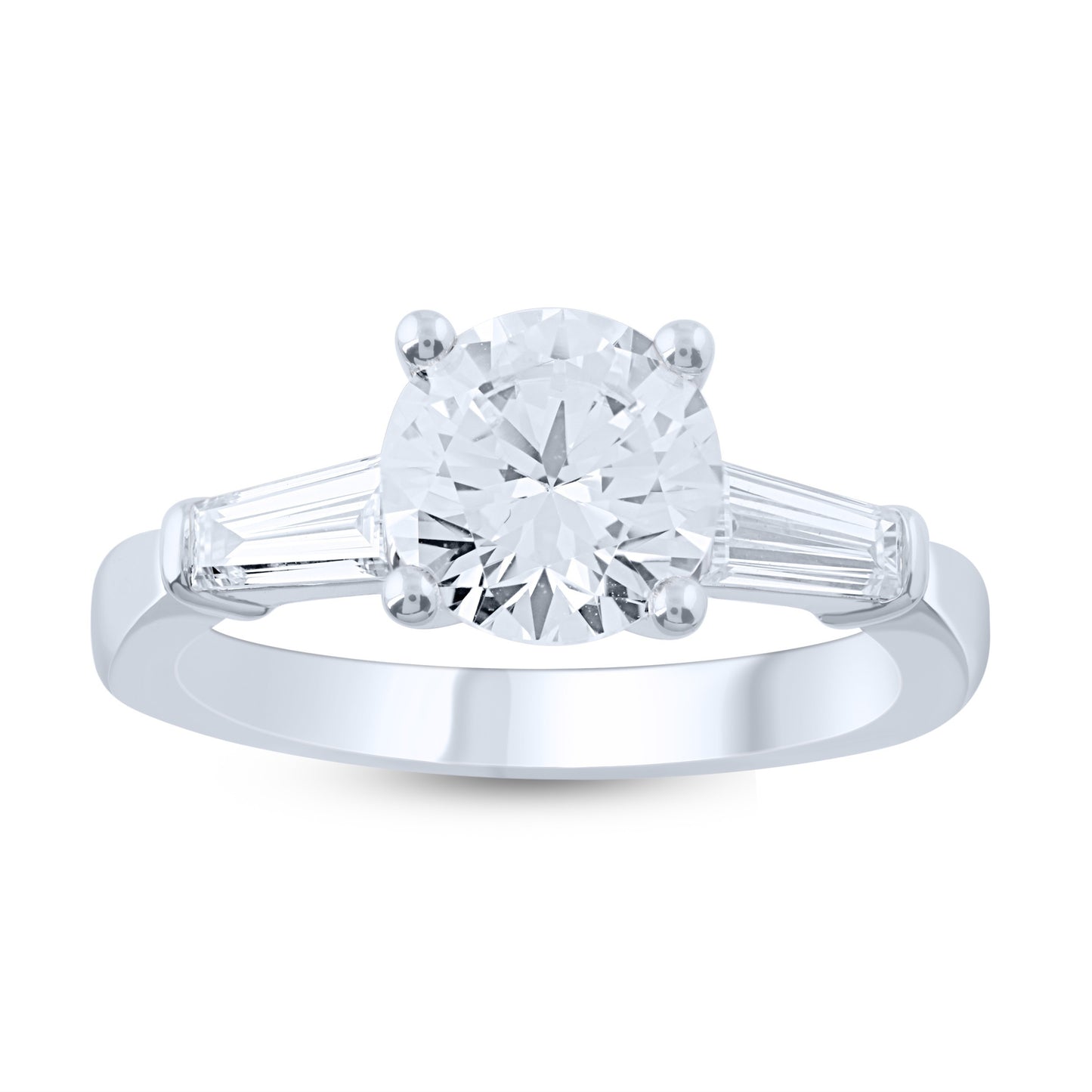 14K 2.50CT Lab Grown Engagement Ring