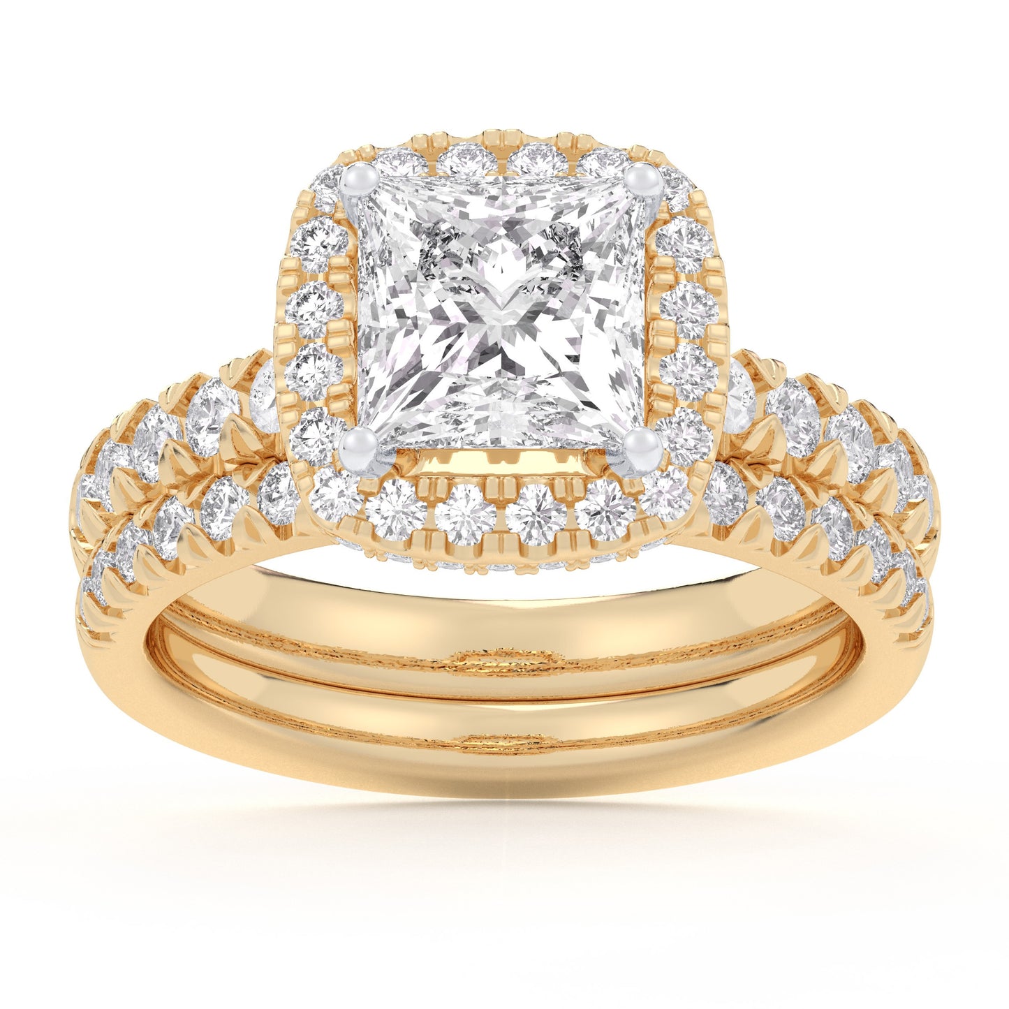 14K 1.62CT Certified Lab Grown Diamond Bridal