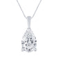 14K 1.00CT Certified Lab Grown Diamond Pendant