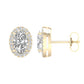 14K 2.25ct  Lab Grown Diamond Earrings