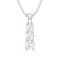 10K 1.00CT Certified Lab Grown Diamond Pendant