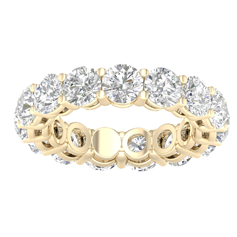 14K 3.00CT Certified Lab Grown Diamond Band