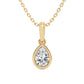 14K 0.50ct Lab Grown Diamond Pendant