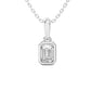 14K 0.50ct Lab Grown Pendant