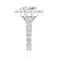 14K 2.00CT  Lab Grown Diamond Engagement Ring