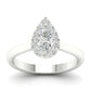 14K 0.75CT  Lab Grown Diamond Engagement Ring