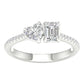 14K 1.15CT Certified Lab Grown Engagement Ring