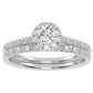 10K 0.38CT  Certified Lab-Grown Diamond Bridal Set